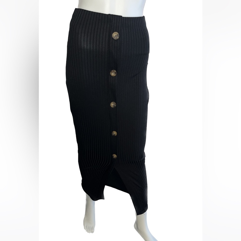 Pretty little thing womens midi stretch skirt size 2